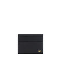 Portefeuille Ferragamo Bos Taurus en cuir de veau noir