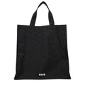 Borsa MSGM in Tessuto Nero