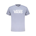 T-shirt en coton Vans Azzurro pour homme