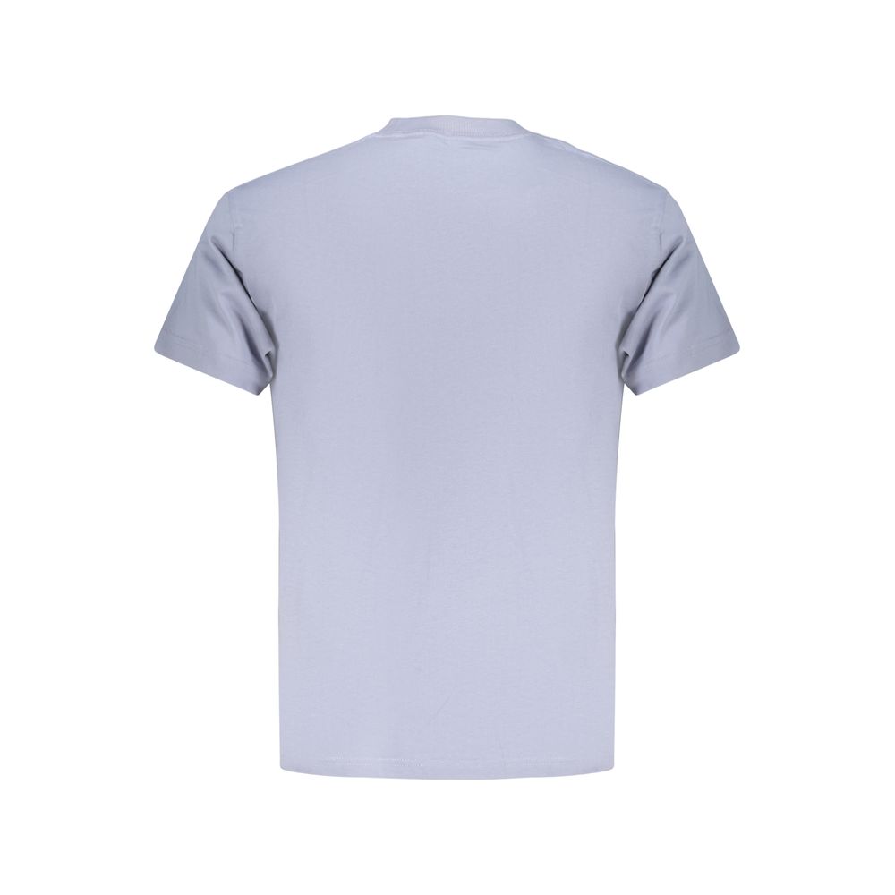 Vans T-Shirt Azzurra in Cotone da Uomo