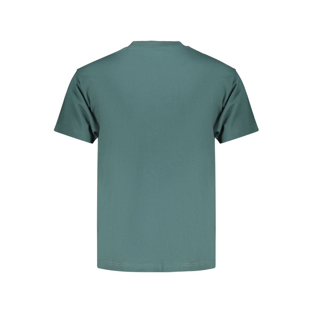 T-shirt da uomo in cotone verde Vans