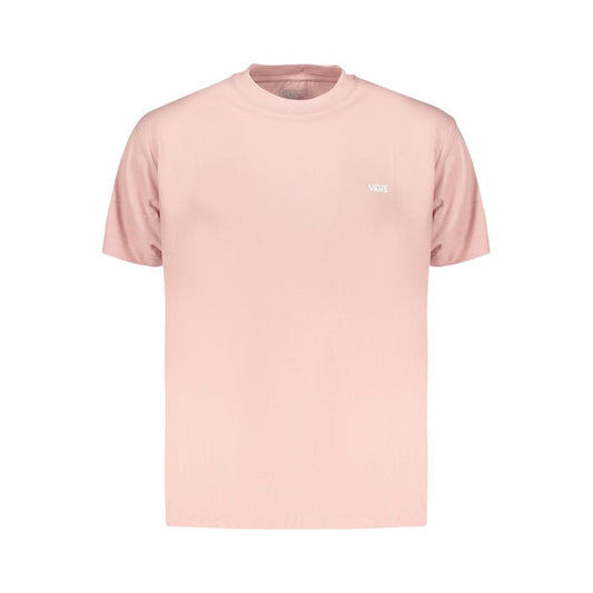 T-shirt Vans da uomo in cotone rosa