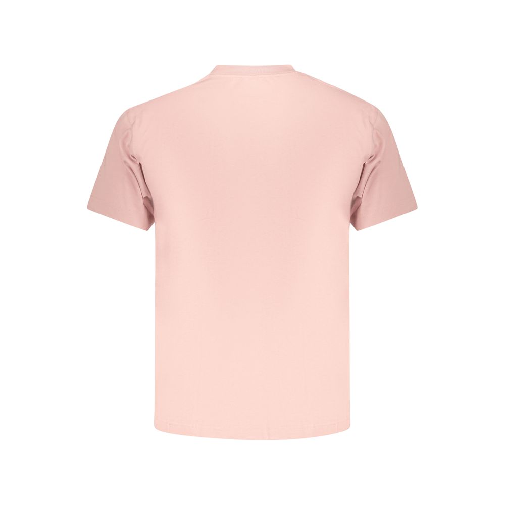 T-shirt Vans da uomo in cotone rosa