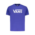 T-shirt Vans bleu en coton pour homme