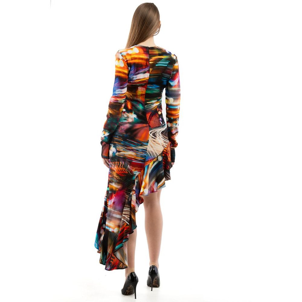 Robe décontractée Moschino multicolore en viscose