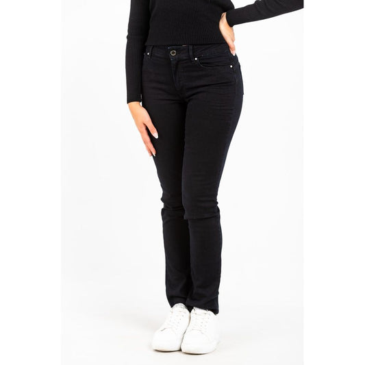 Jeans slim fit in cotone nero Gas