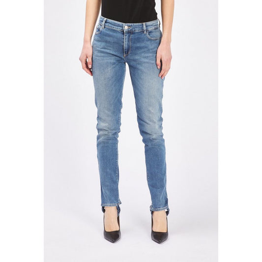 Jeans slim fit in cotone blu Gas