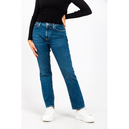 Jeans slim fit in cotone blu Gas