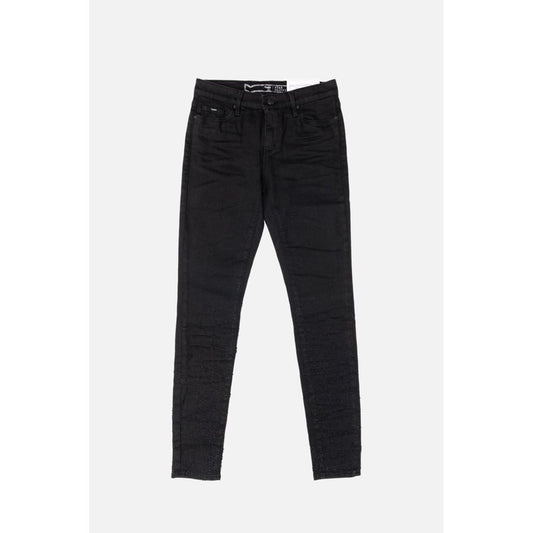 Gas Jeans Skinny in Cotone Nero