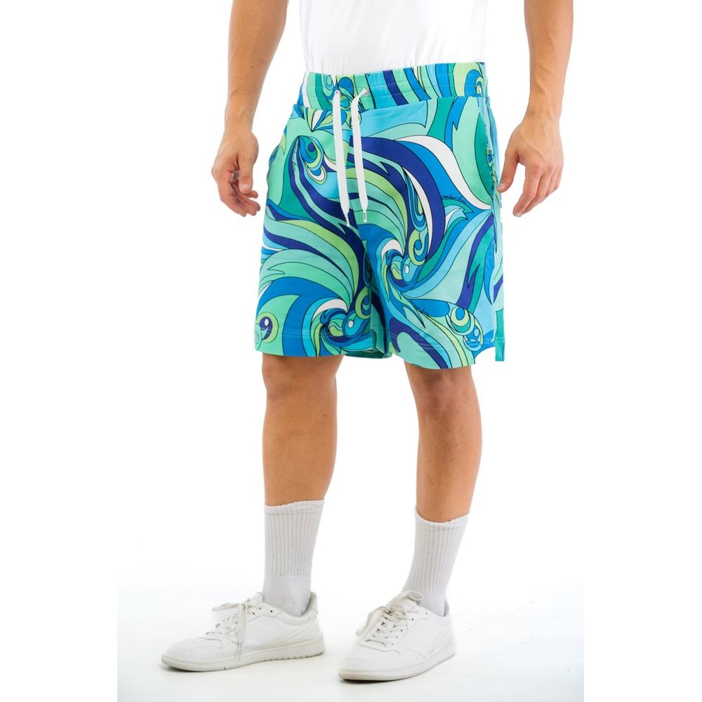 Short en coton multicolore Moschino