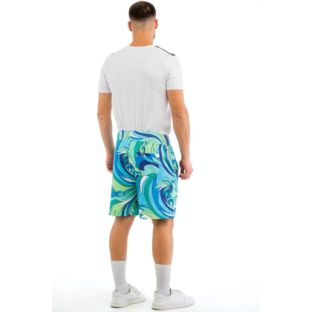 Short en coton multicolore Moschino