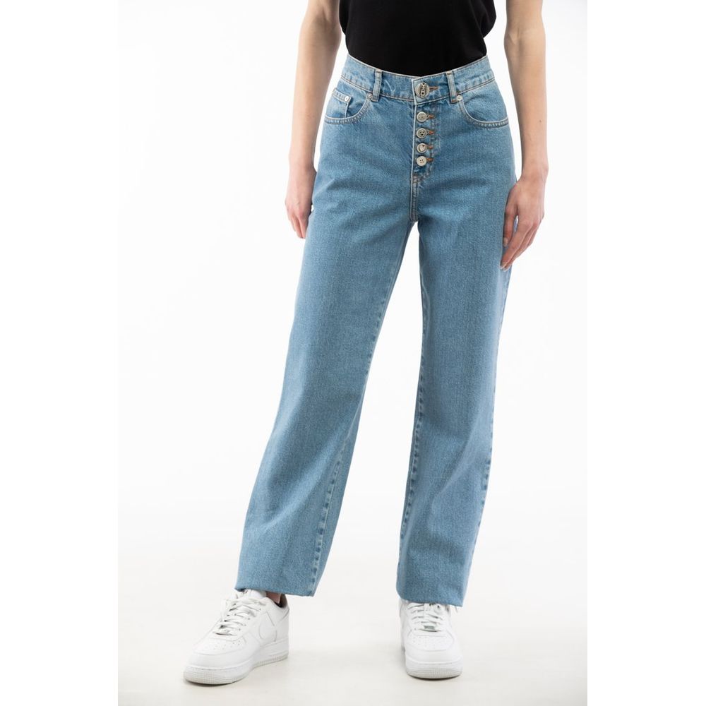 Jean en jean en coton multicolore Moschino
