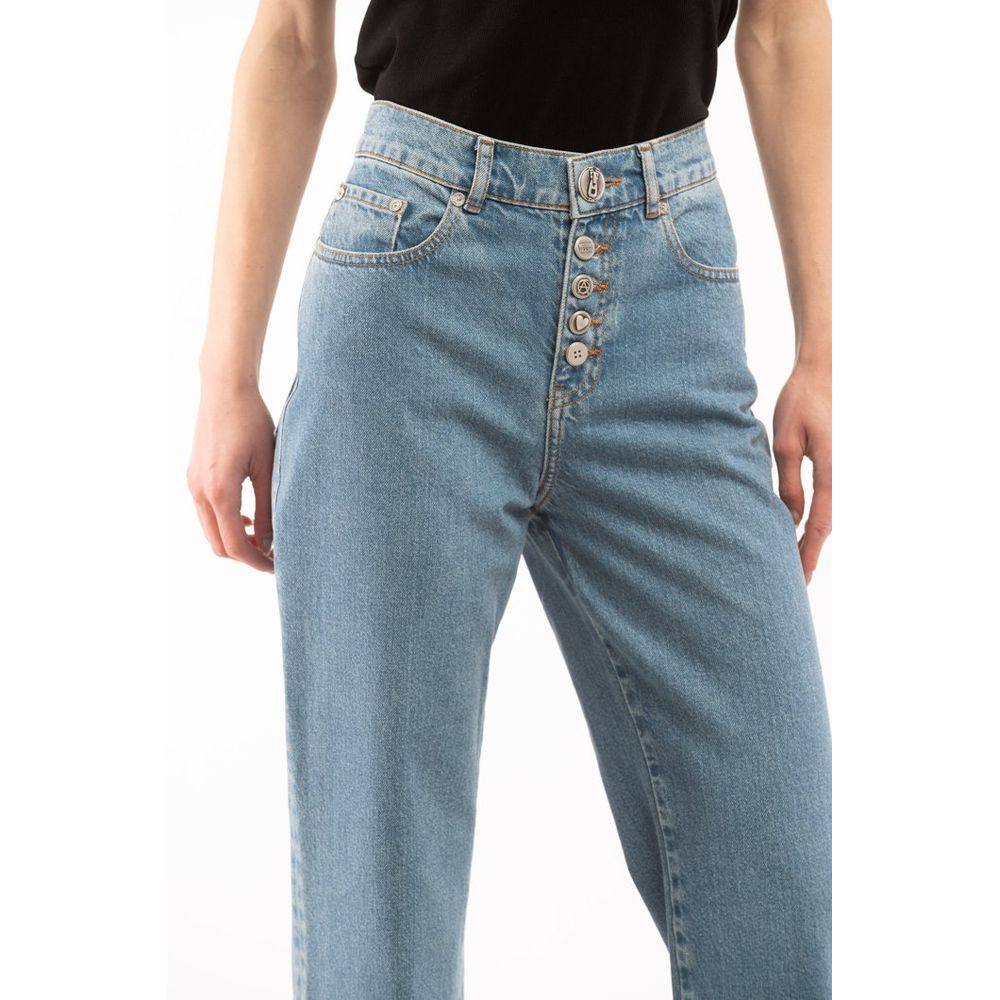 Jean en jean en coton multicolore Moschino
