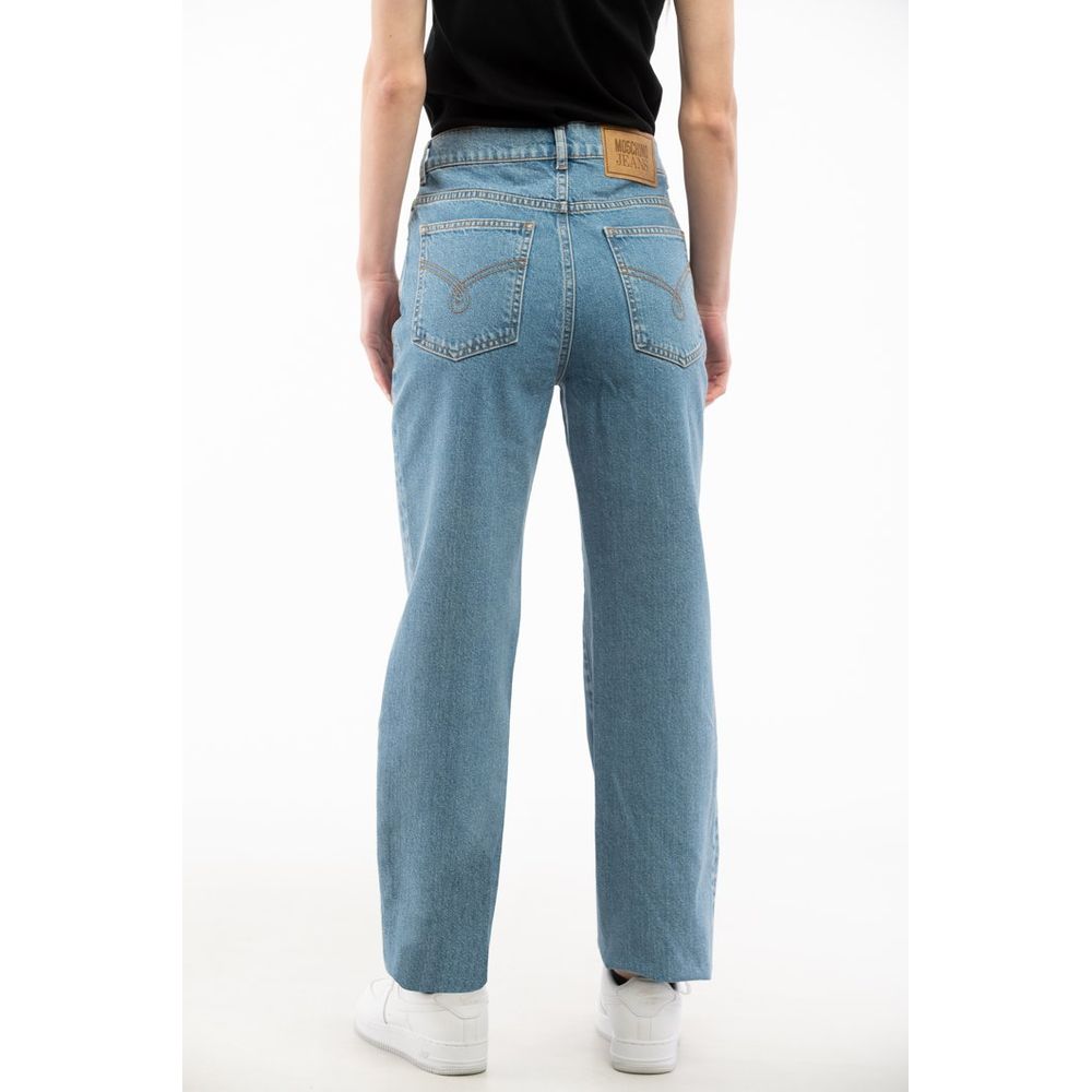 Jean en jean en coton multicolore Moschino