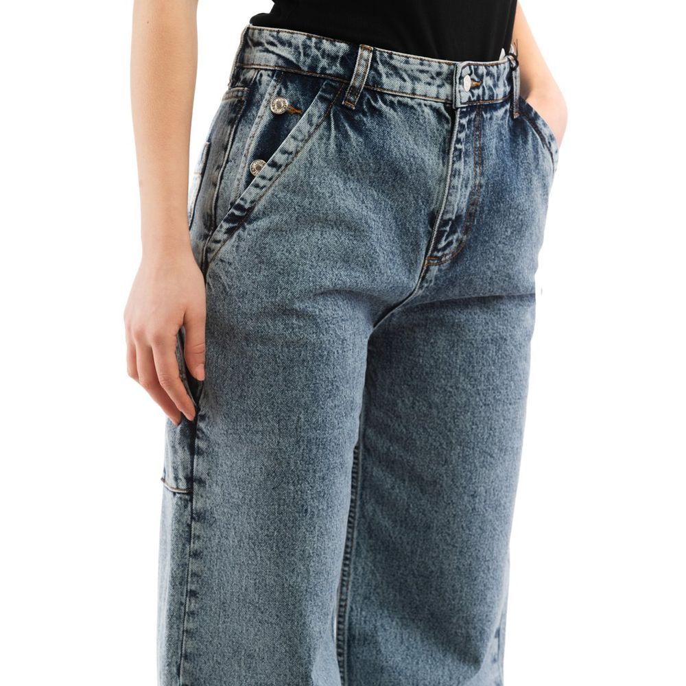 Jeans Moschino en coton multicolore coupe décontractée