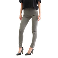 Patrizia Pepe Pantalon slim gris en viscose