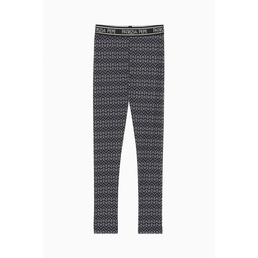 Leggings Patrizia Pepe in poliestere nero