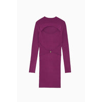 Abito casual Patrizia Pepe in viscosa viola