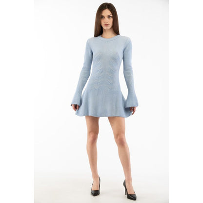 Moschino Abito casual in lana multicolore
