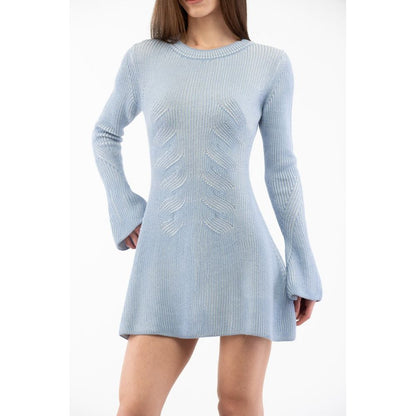 Moschino Abito casual in lana multicolore