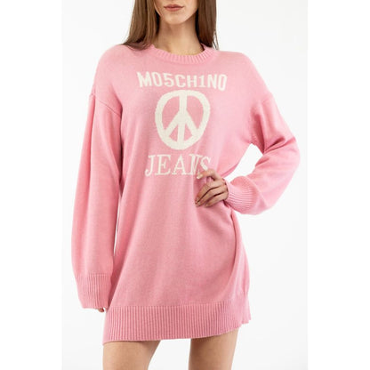 Abito casual in poliammide multicolore Moschino