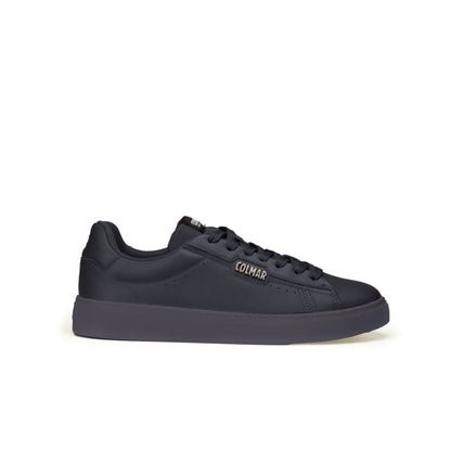 Sneakers basse Colmar in pelle blu
