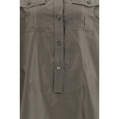 Abito Casual Prada Bicolore in Seta