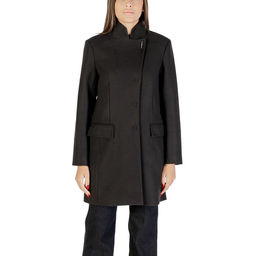 Manteau Liu Jo noir en polyester