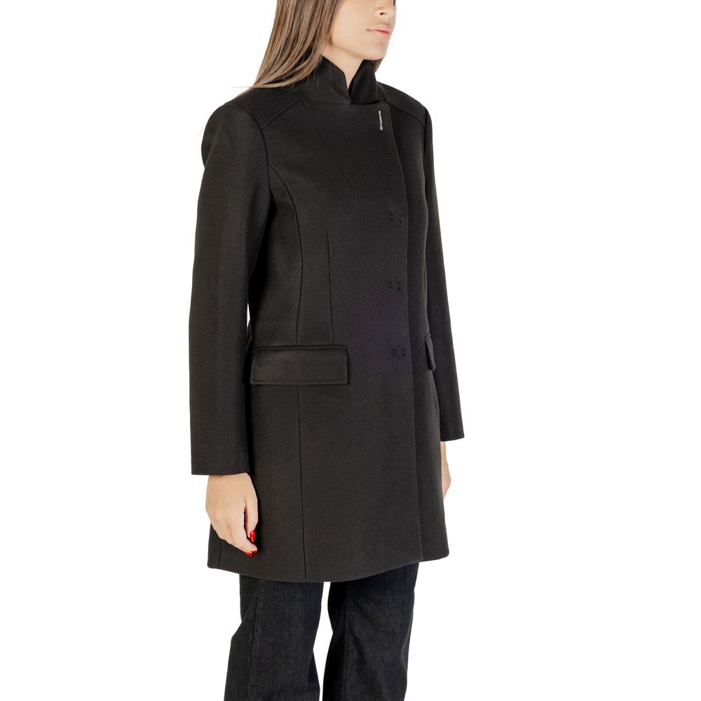 Manteau Liu Jo noir en polyester