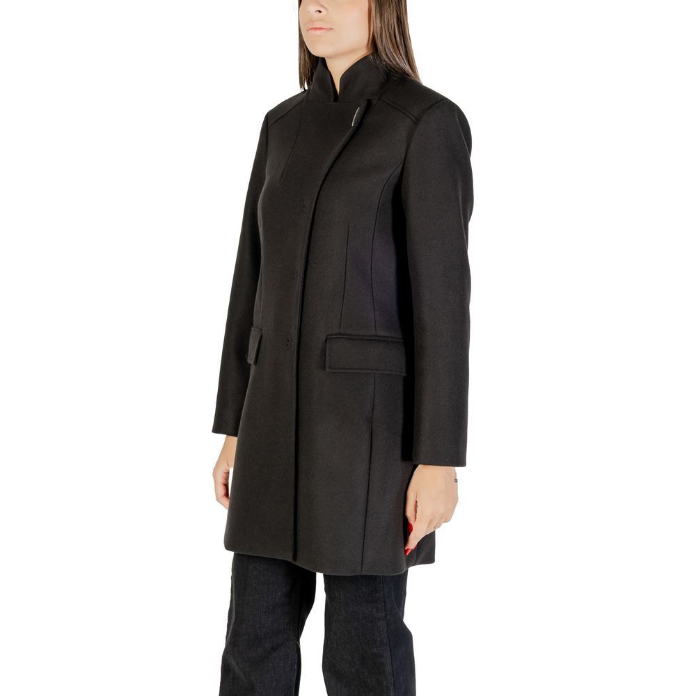 Manteau Liu Jo noir en polyester