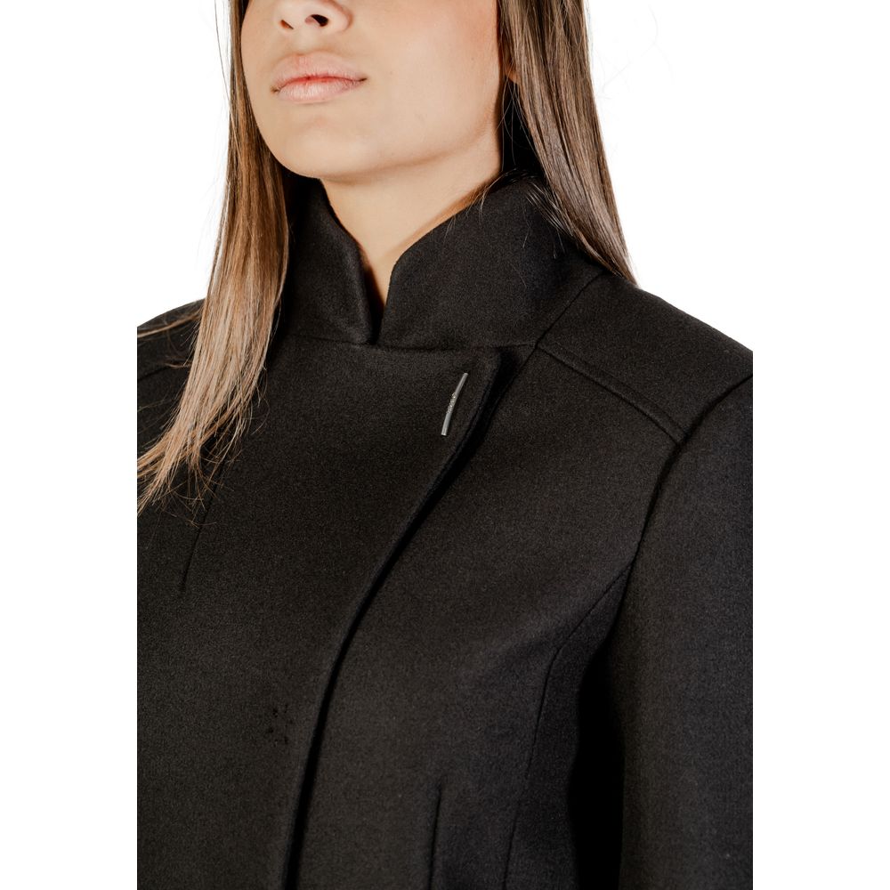Manteau Liu Jo noir en polyester