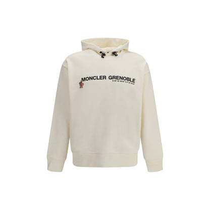 Felpa in cotone beige Moncler Grenoble