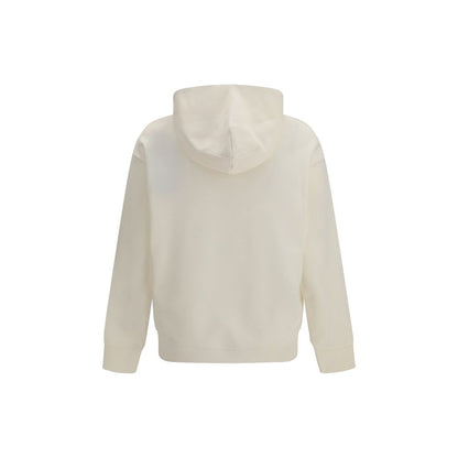 Felpa in cotone beige Moncler Grenoble