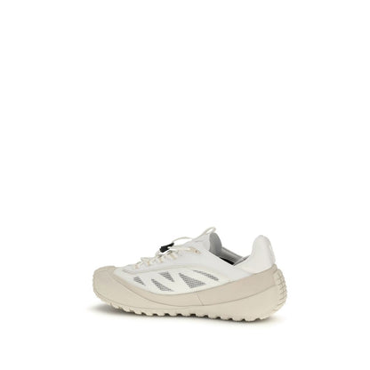 Moncler Sneakers sportive in poliestere bianche