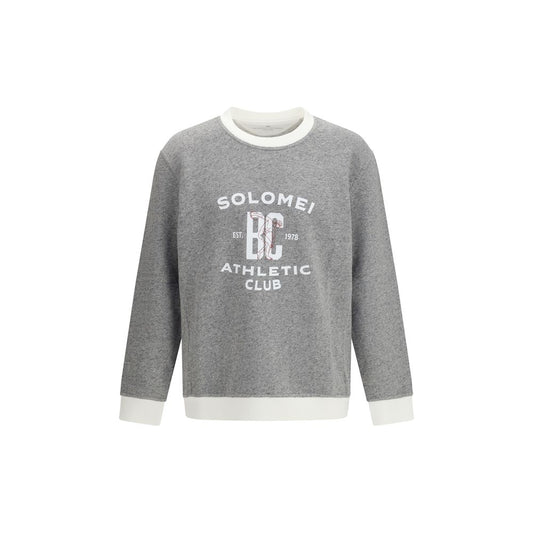Felpa Brunello Cucinelli in cotone Grigio