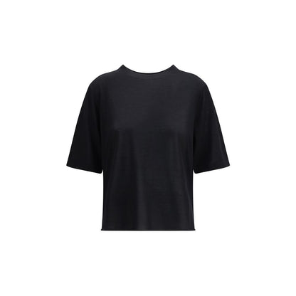 T-shirt Loulou De Saison in cashmere nero