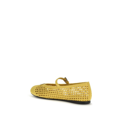 Ballerine Prada bicolore in cotone