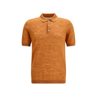 Polo Brooksfield in Lino Arancione