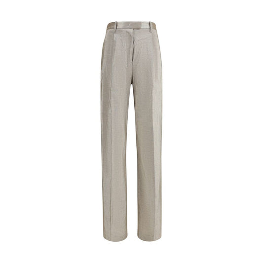 Forte_Forte Pantaloni Casual in Poliestere Argento