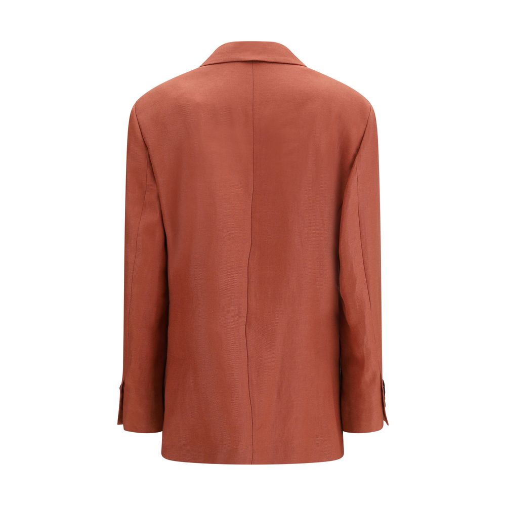 Brunello Cucinelli Blazer in Lino Multicolore