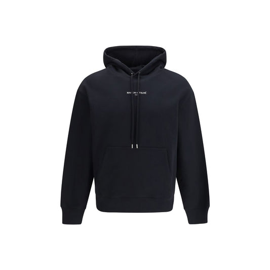 Felpa Maison Kitsuné in cotone nera