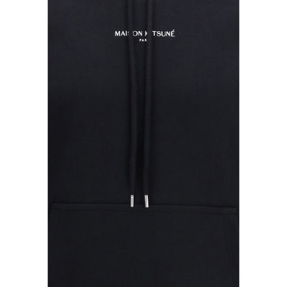 Felpa Maison Kitsuné in cotone nera