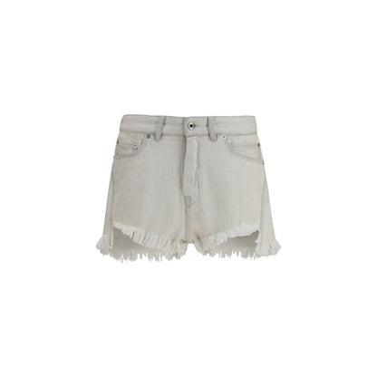 Rick Owens Bermuda beige in cotone