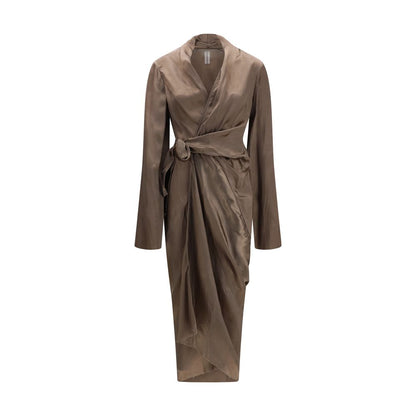 Abito Casual Rick Owens Marrone Rame