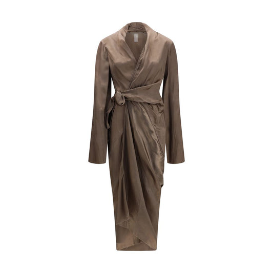 Abito Casual Rick Owens Marrone Rame