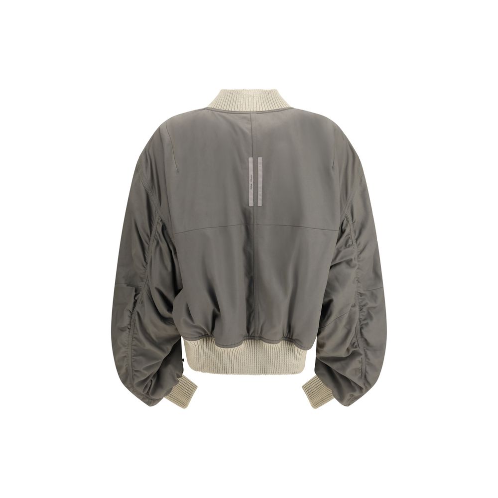 Rick Owens Bomber en agneau beige Ovis Aries Aries