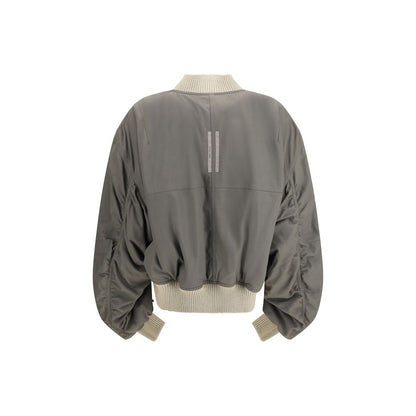 Bomber Rick Owens beige in agnello Ovis Aries Aries