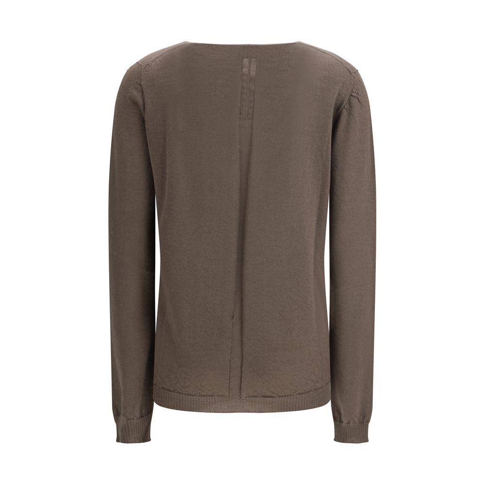 Sweat-shirt Rick Owens en laine grise Oves Aries