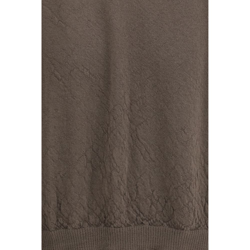 Sweat-shirt Rick Owens en laine grise Oves Aries