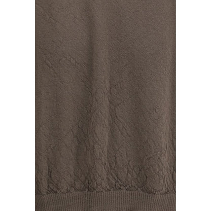 Felpa in lana grigia Oves Aries Rick Owens